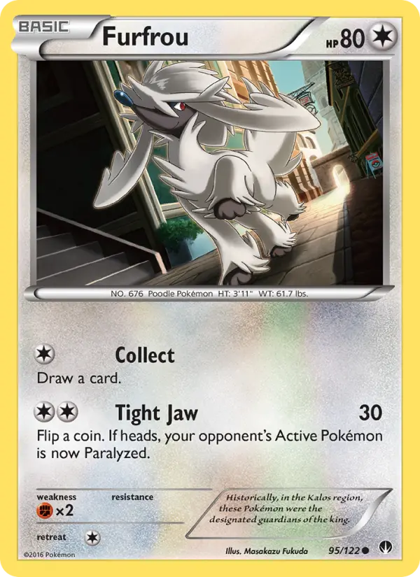 Furfrou — BREAKpoint card #95