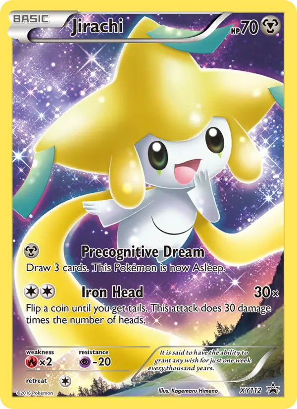 Jirachi — XY Black Star Promos card #XY112
