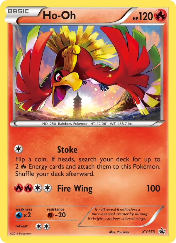 Ho Oh — XY Black Star Promos card #XY153