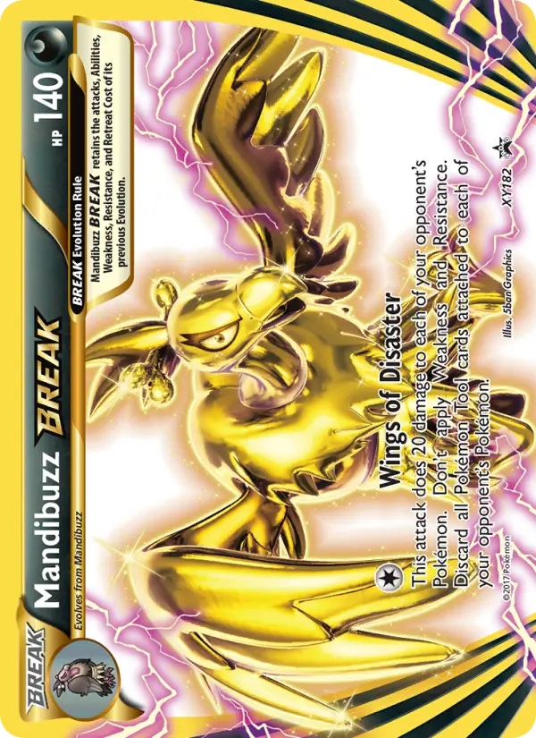 Mandibuzz BREAK — XY Black Star Promos card #XY182