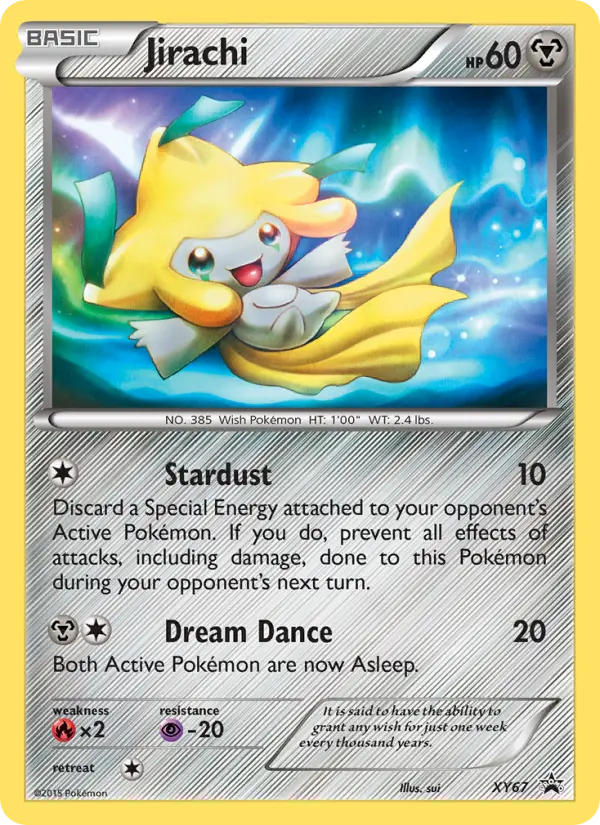 Jirachi — XY Black Star Promos card #XY67