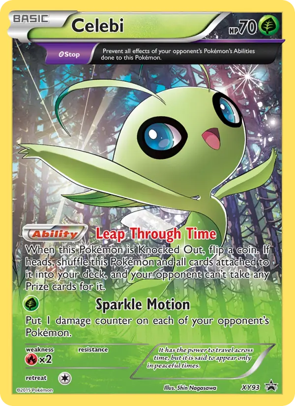 Celebi — XY Black Star Promos card #XY93
