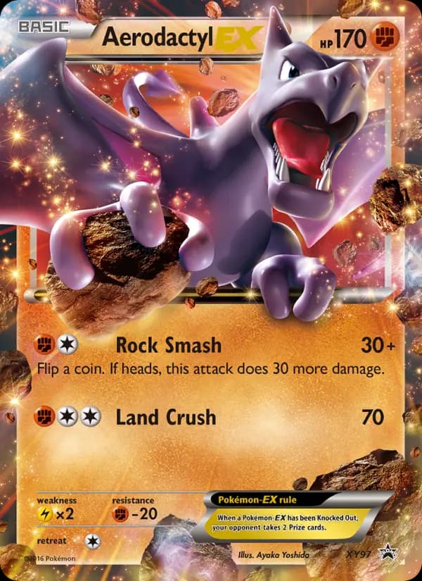 Aerodactyl EX — XY Black Star Promos card #XY97