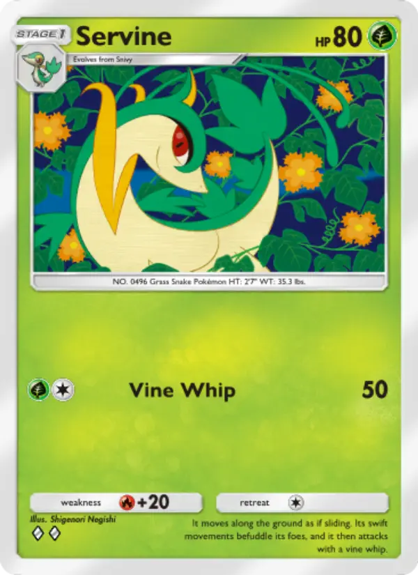 Servine — Mythical Island card #005
