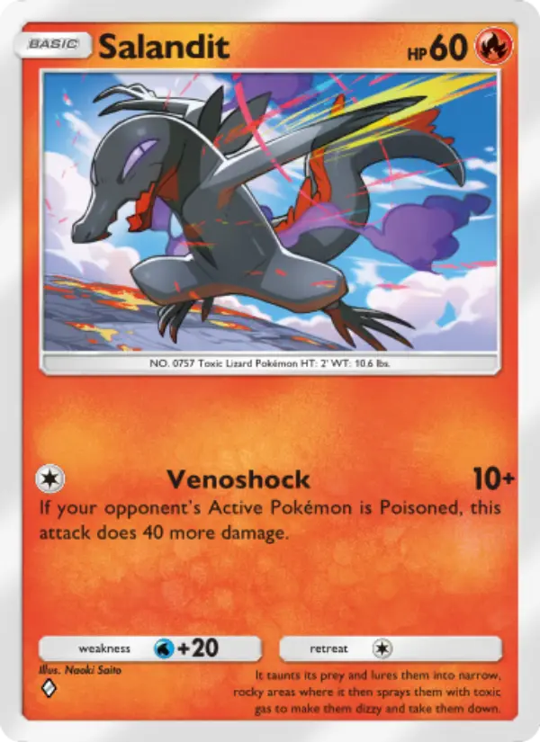 Salandit — Mythical Island card #015