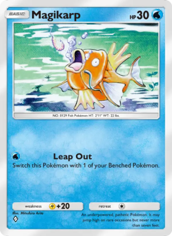 Magikarp — Mythical Island card #017