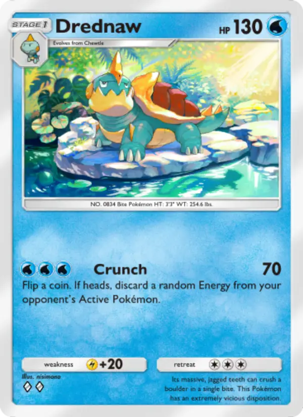 Drednaw — Mythical Island card #023