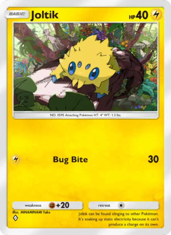 Joltik — Mythical Island card #028