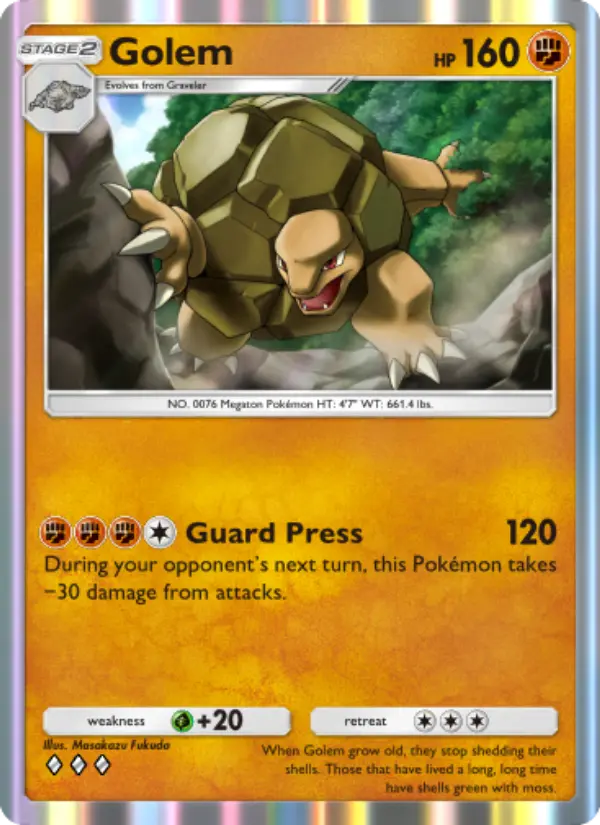 Golem — Mythical Island card #045