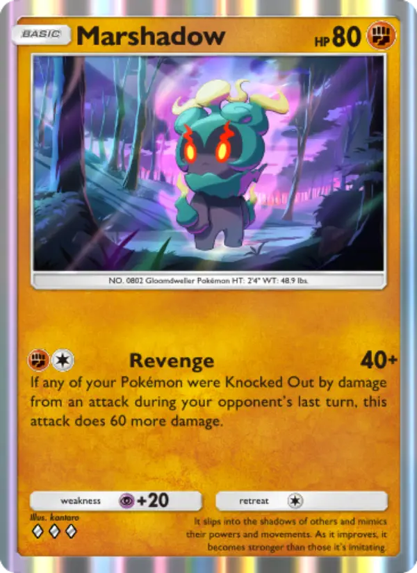 Marshadow — Mythical Island card #047