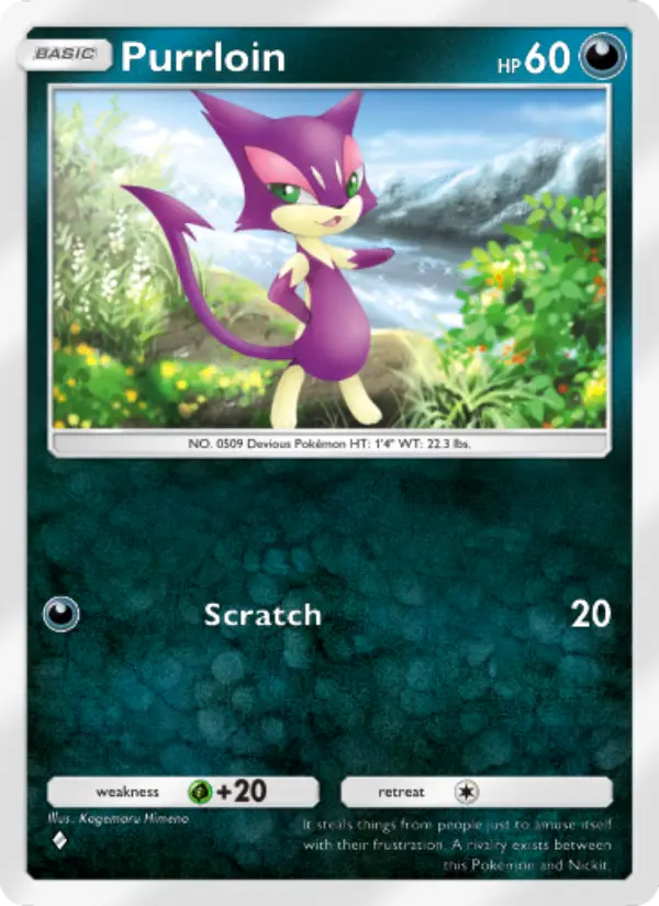 Purrloin — Mythical Island card #051