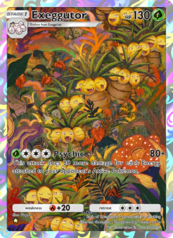Exeggutor — Mythical Island card #069