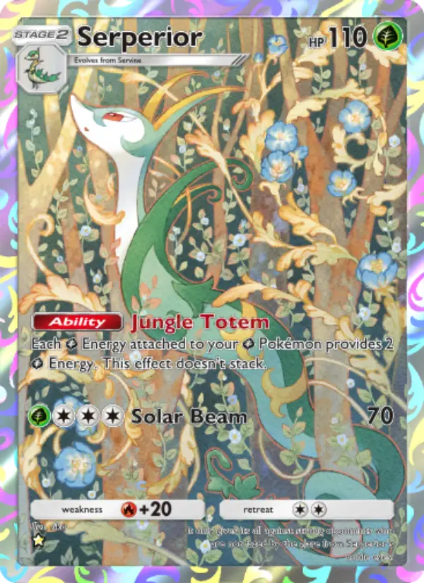 Serperior — Mythical Island card #070