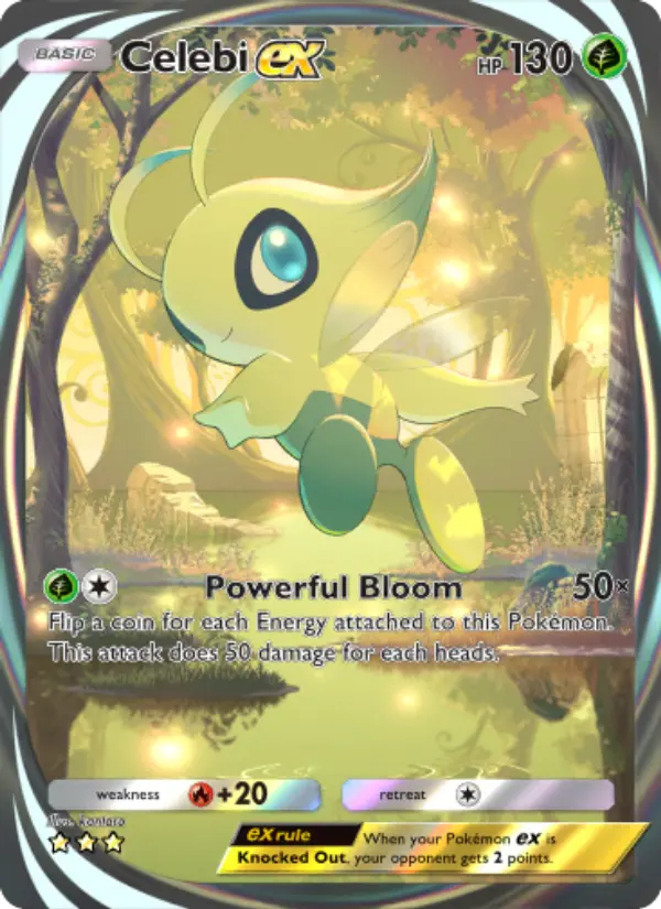 Celebi ex — Mythical Island card #085