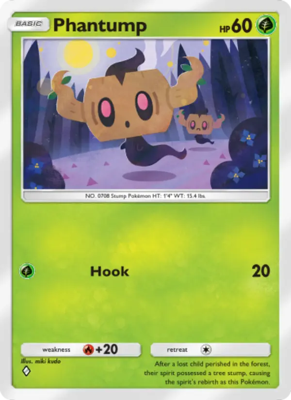 Phantump — Celestial Guardians card #007