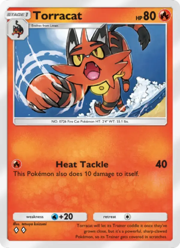 Torracat — Celestial Guardians card #032