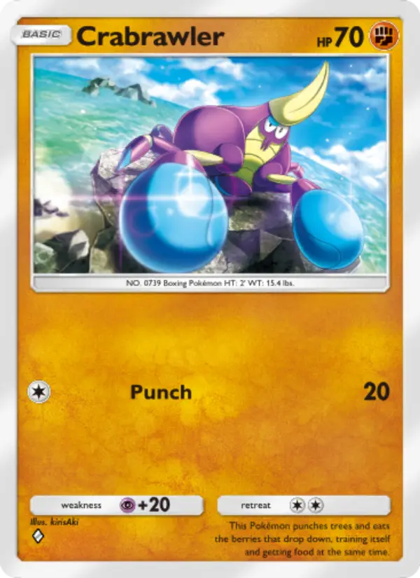 Crabrawler — Celestial Guardians card #097
