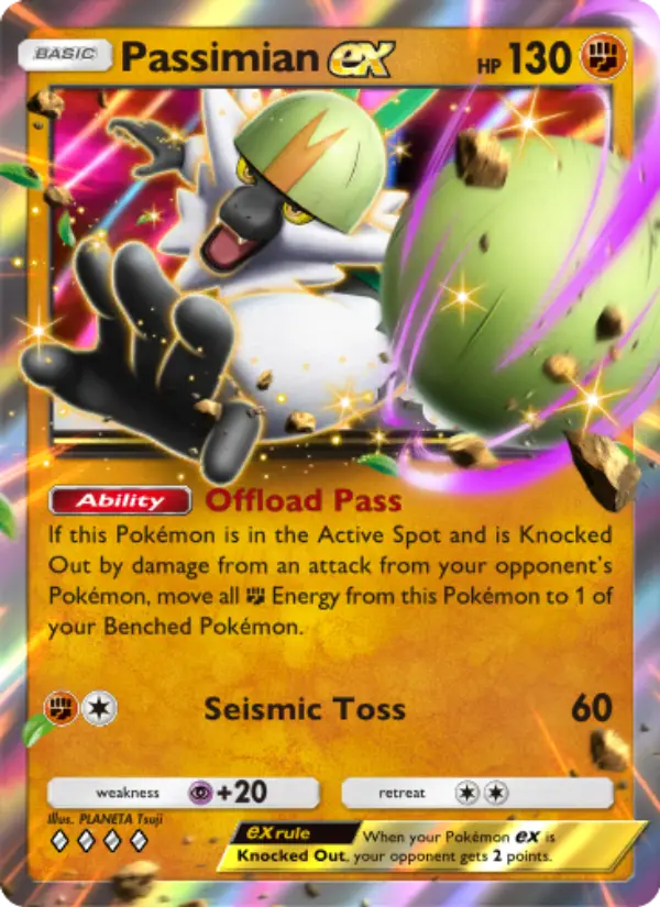 Passimian ex — Celestial Guardians card #104