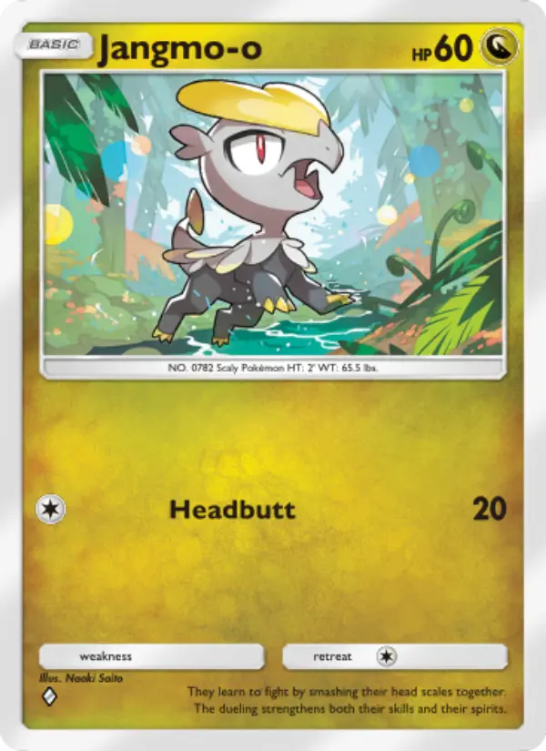 Jangmo-o — Celestial Guardians card #125