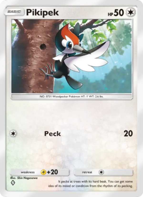 Pikipek — Celestial Guardians card #133