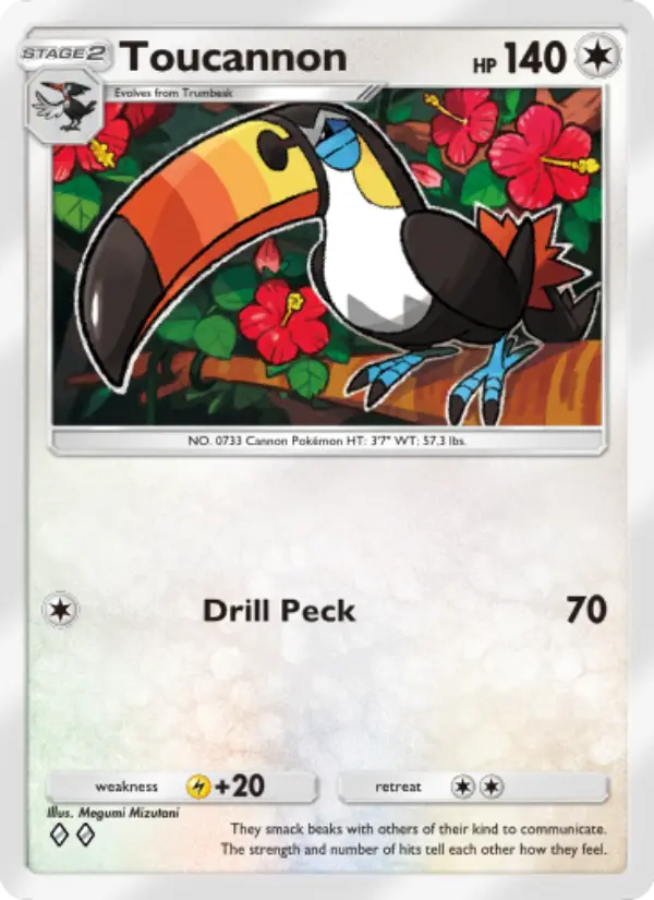Toucannon — Celestial Guardians card #135