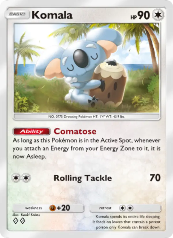 Komala — Celestial Guardians card #141