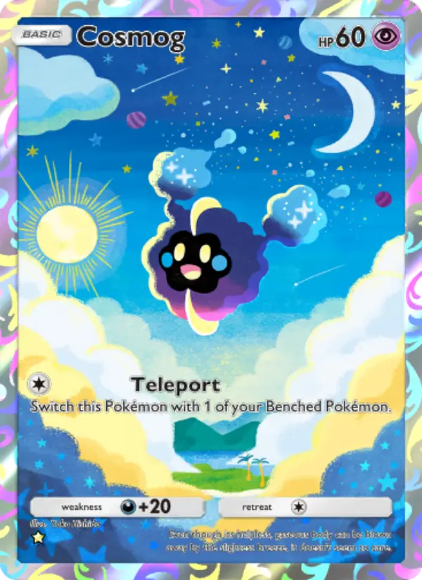 Cosmog — Celestial Guardians card #171