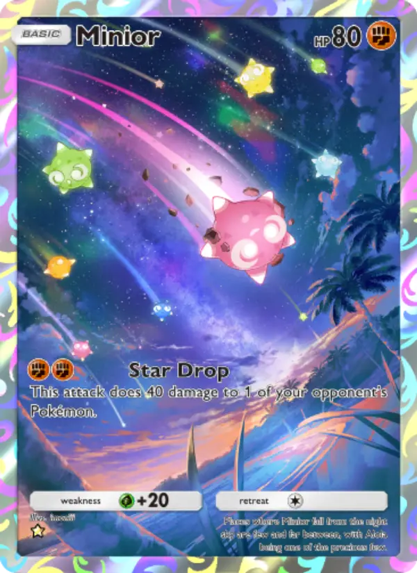 Minior — Celestial Guardians card #174