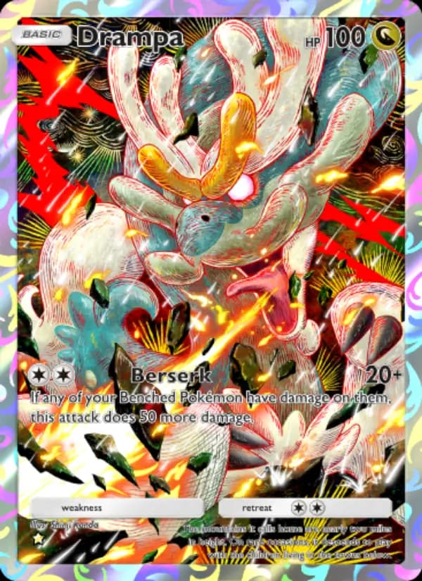 Drampa — Celestial Guardians card #176