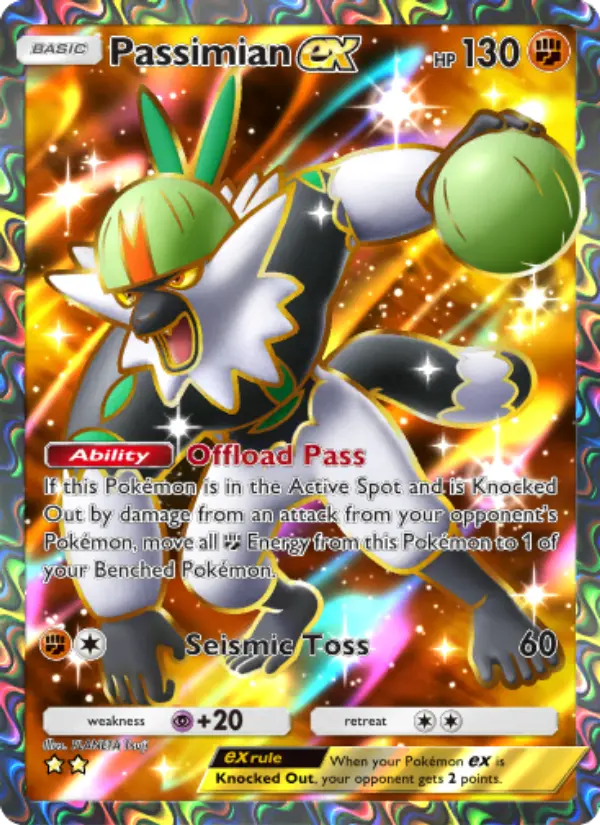 Passimian ex — Celestial Guardians card #187