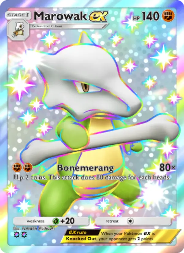 Marowak ex — Celestial Guardians card #236