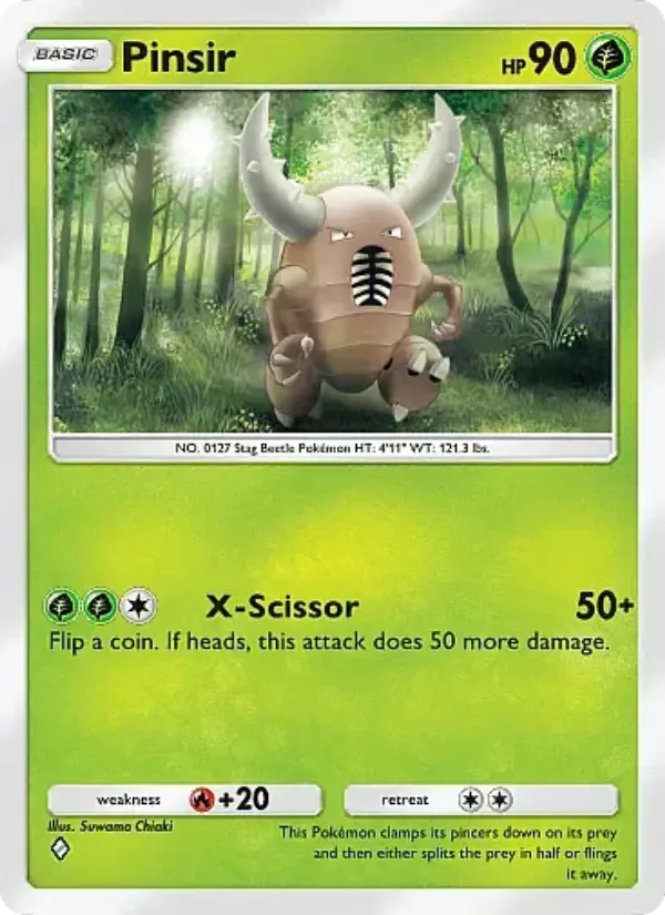 Pinsir — Mega Rising card #001