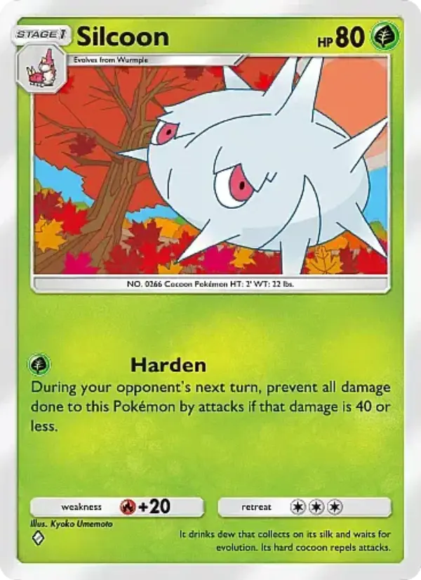 Silcoon — Mega Rising card #004