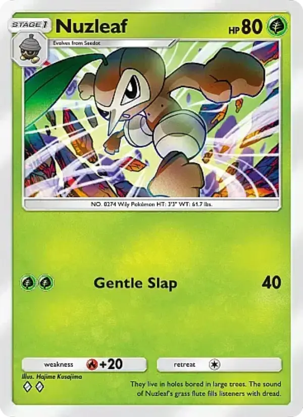 Nuzleaf — Mega Rising card #009
