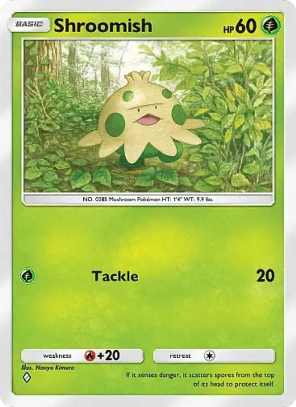 Shroomish — Mega Rising card #011