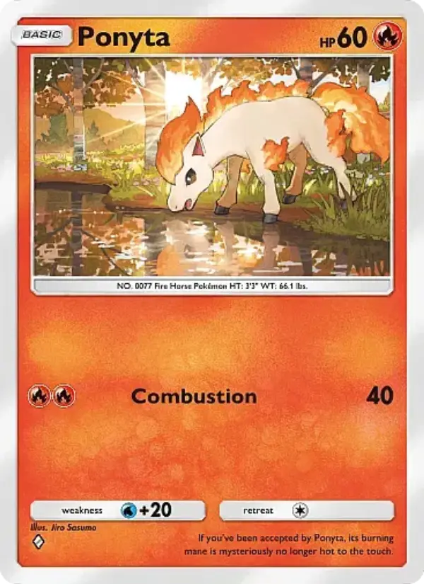 Ponyta — Mega Rising card #030