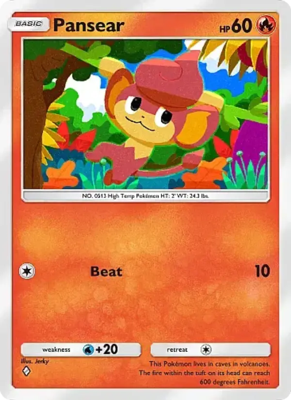 Pansear — Mega Rising card #037