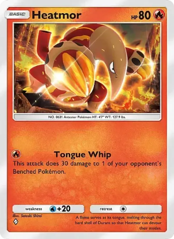 Heatmor — Mega Rising card #044