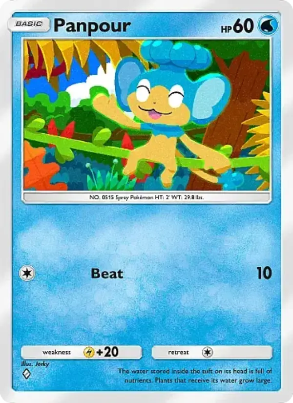 Panpour — Mega Rising card #061