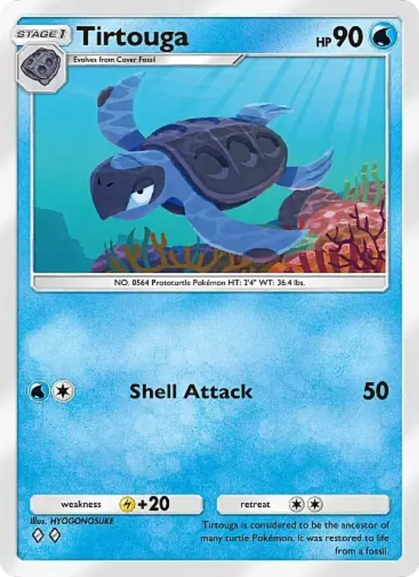 Tirtouga — Mega Rising card #066