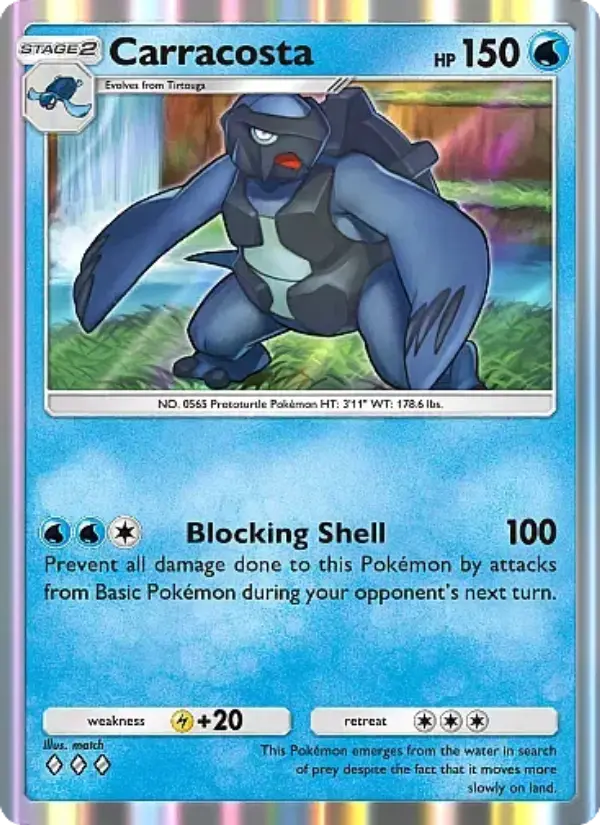 Carracosta — Mega Rising card #067