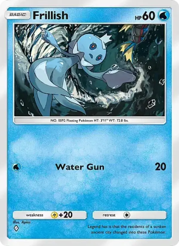 Frillish — Mega Rising card #068