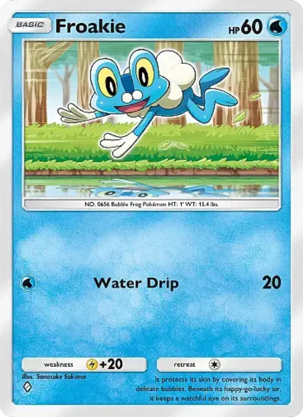 Froakie — Mega Rising card #071