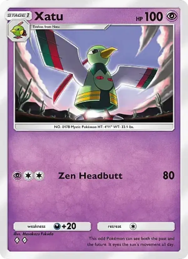 Xatu — Mega Rising card #098
