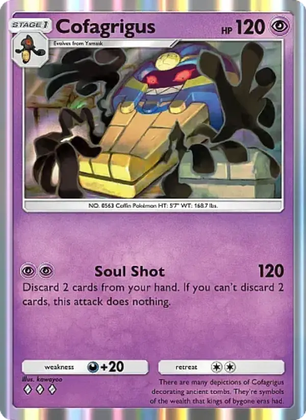 Cofagrigus — Mega Rising card #111