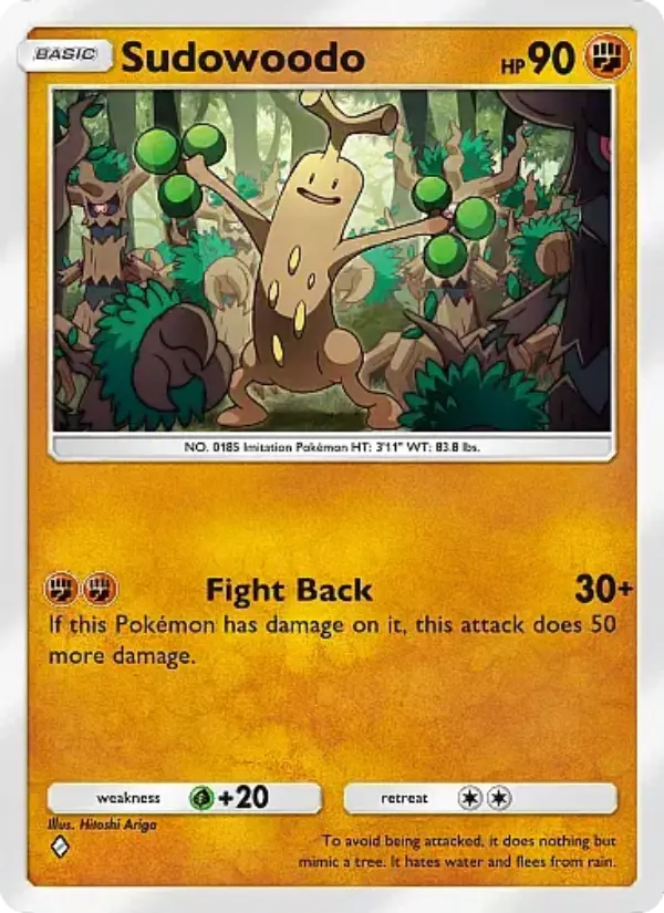 Sudowoodo — Mega Rising card #125