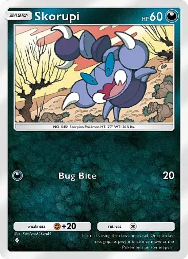 Skorupi — Mega Rising card #152