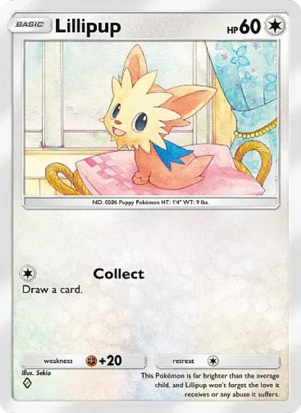 Lillipup — Mega Rising card #201