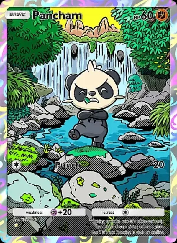 Pancham — Mega Rising card #243