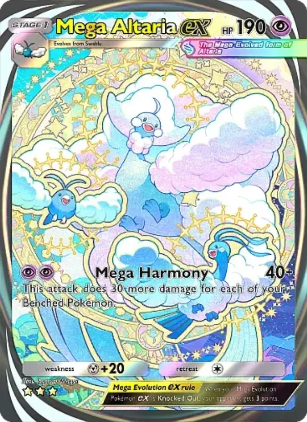 Mega Altaria ex — Mega Rising card #286